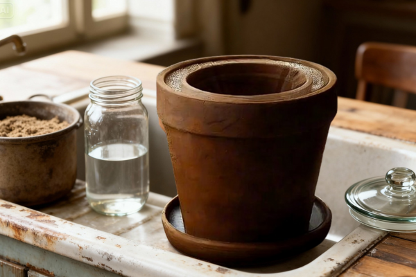Como construir uma geladeira de barro