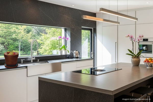 geladeira de barro em peça de decoração