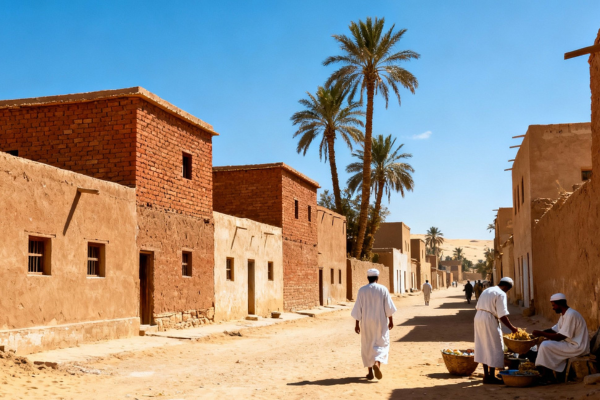 Preservação da produção agrícola no Egito