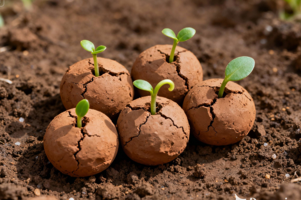 Argila como protetor de sementes